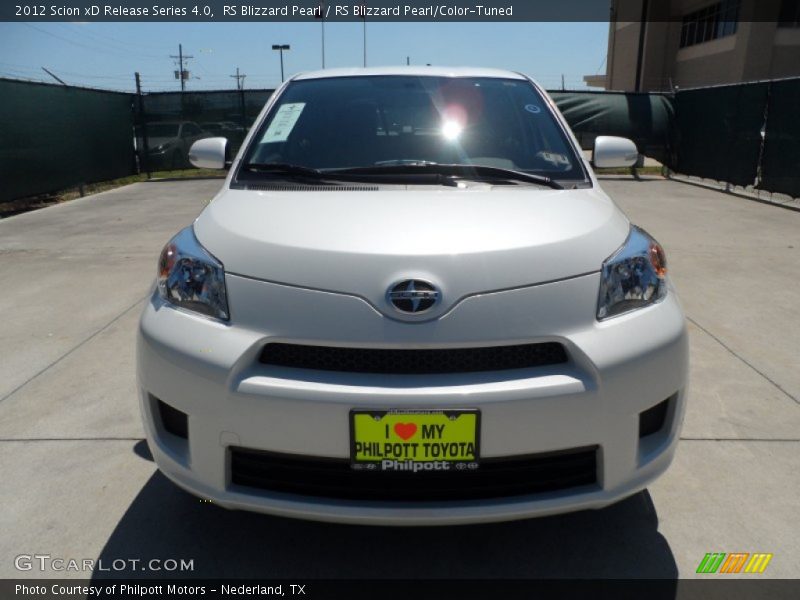 RS Blizzard Pearl / RS Blizzard Pearl/Color-Tuned 2012 Scion xD Release Series 4.0
