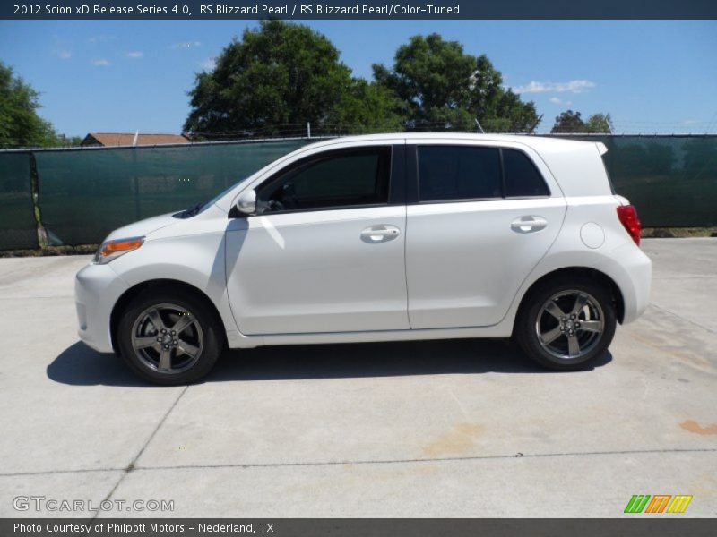 RS Blizzard Pearl / RS Blizzard Pearl/Color-Tuned 2012 Scion xD Release Series 4.0
