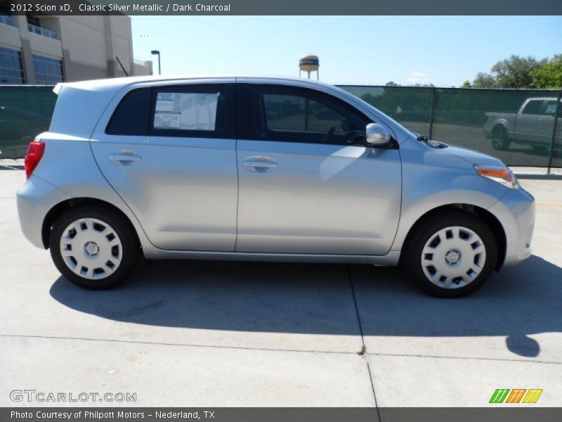 Classic Silver Metallic / Dark Charcoal 2012 Scion xD