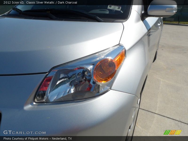 Classic Silver Metallic / Dark Charcoal 2012 Scion xD