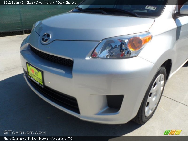 Classic Silver Metallic / Dark Charcoal 2012 Scion xD
