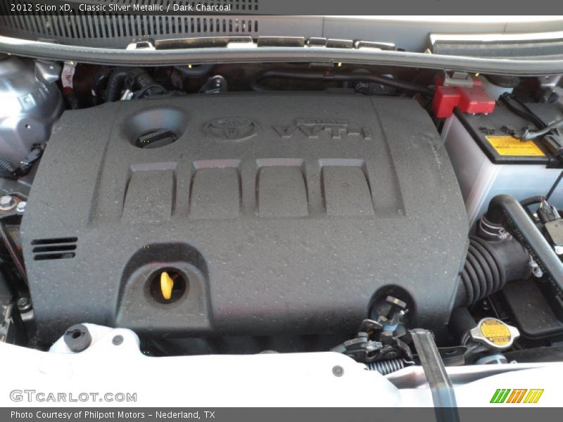 Classic Silver Metallic / Dark Charcoal 2012 Scion xD