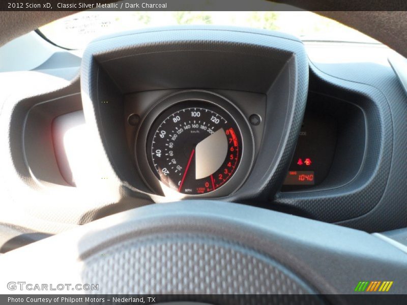 Classic Silver Metallic / Dark Charcoal 2012 Scion xD