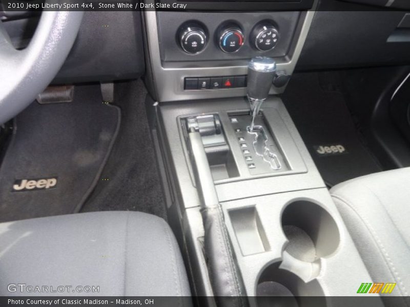 Stone White / Dark Slate Gray 2010 Jeep Liberty Sport 4x4