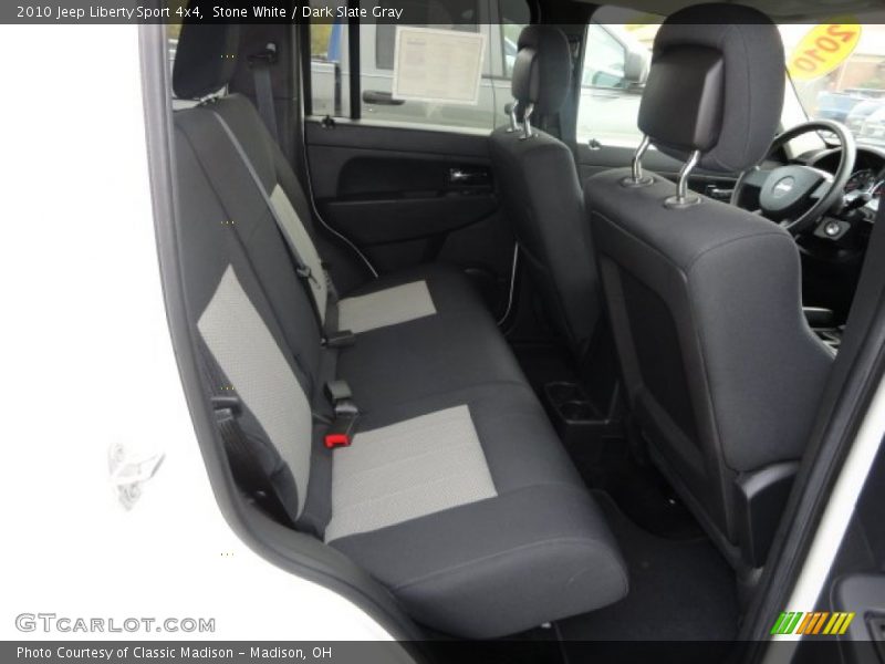 Stone White / Dark Slate Gray 2010 Jeep Liberty Sport 4x4