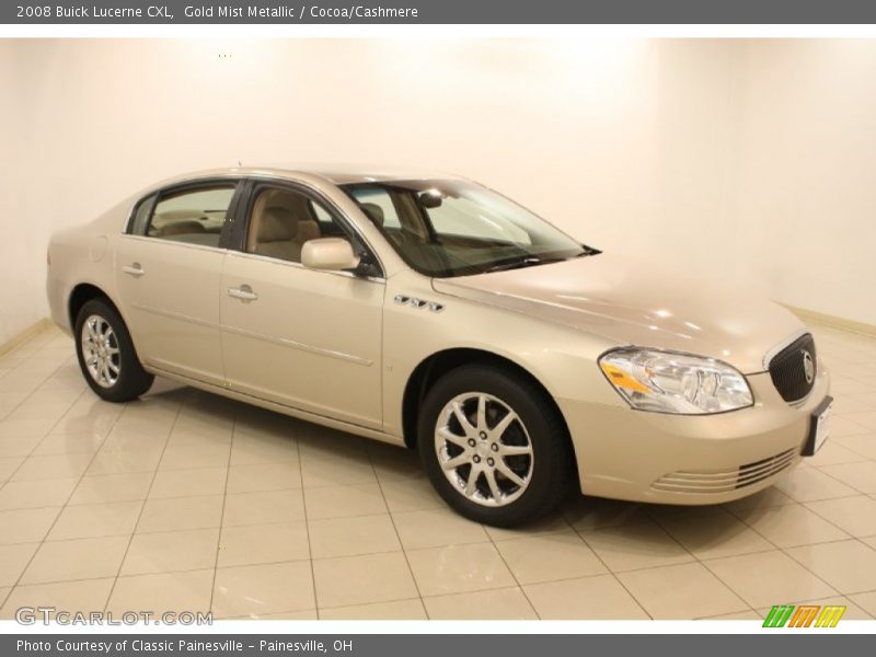 Gold Mist Metallic / Cocoa/Cashmere 2008 Buick Lucerne CXL