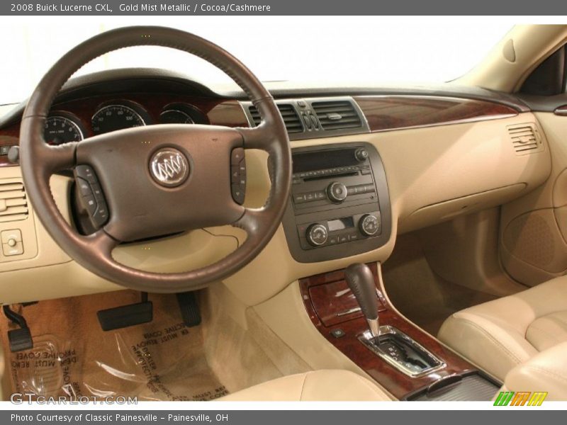 Gold Mist Metallic / Cocoa/Cashmere 2008 Buick Lucerne CXL