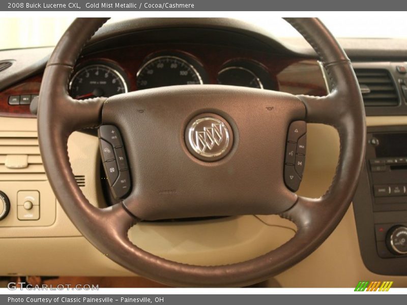 Gold Mist Metallic / Cocoa/Cashmere 2008 Buick Lucerne CXL