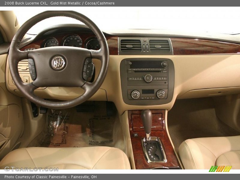 Gold Mist Metallic / Cocoa/Cashmere 2008 Buick Lucerne CXL
