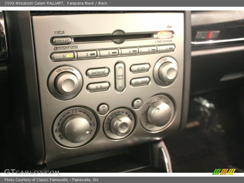 Controls of 2009 Galant RALLIART