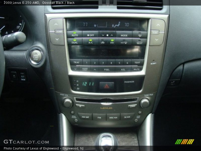 Obsidian Black / Black 2009 Lexus IS 250 AWD