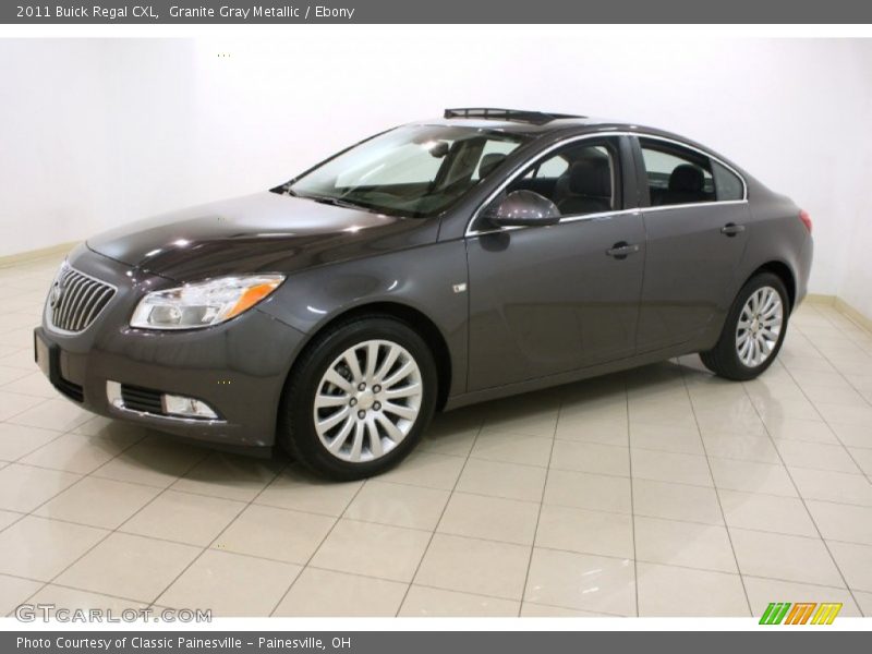 Granite Gray Metallic / Ebony 2011 Buick Regal CXL