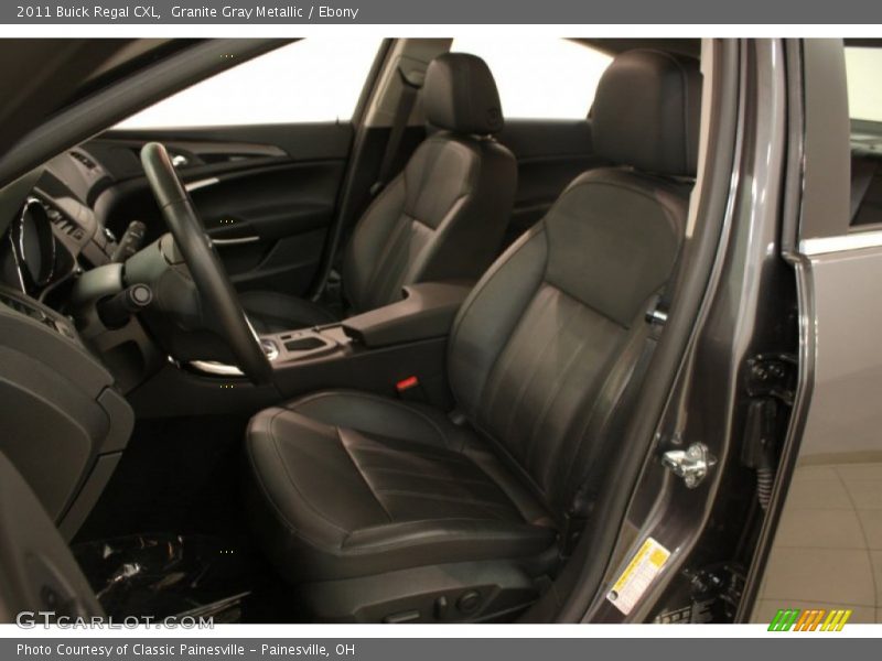 Granite Gray Metallic / Ebony 2011 Buick Regal CXL