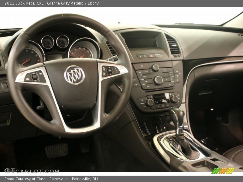 Granite Gray Metallic / Ebony 2011 Buick Regal CXL