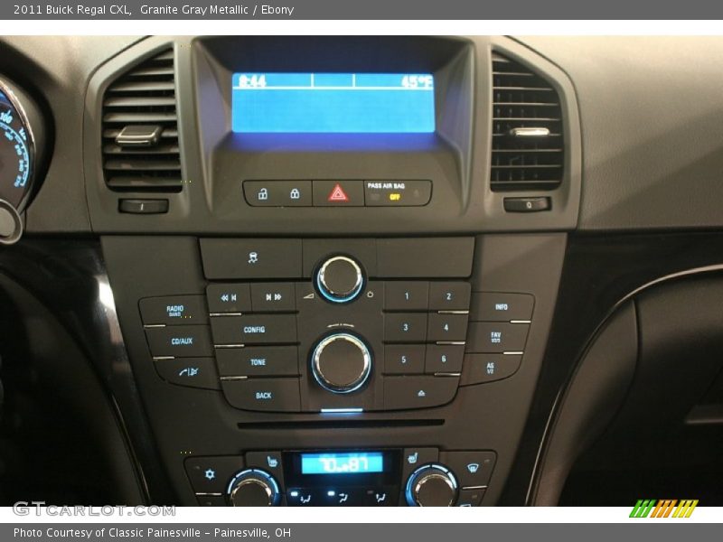 Granite Gray Metallic / Ebony 2011 Buick Regal CXL