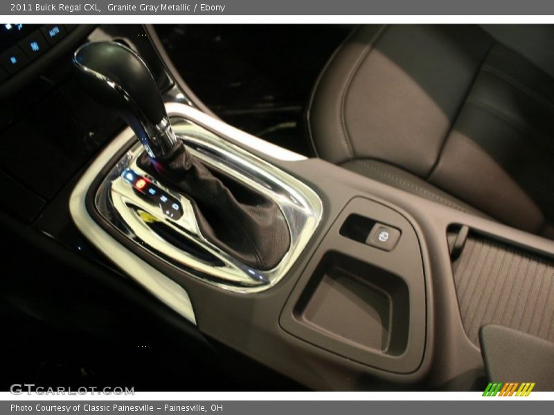Granite Gray Metallic / Ebony 2011 Buick Regal CXL