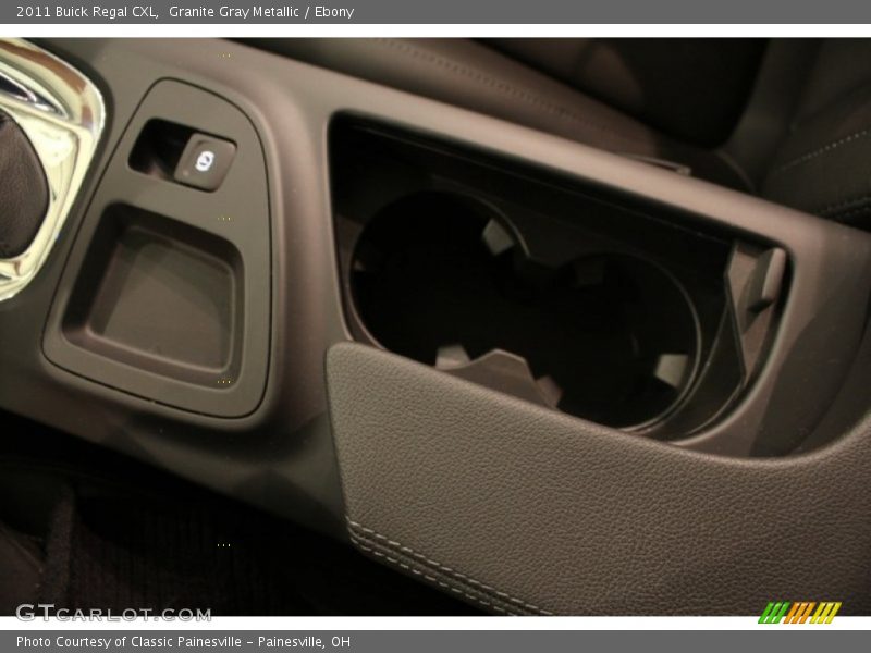 Granite Gray Metallic / Ebony 2011 Buick Regal CXL