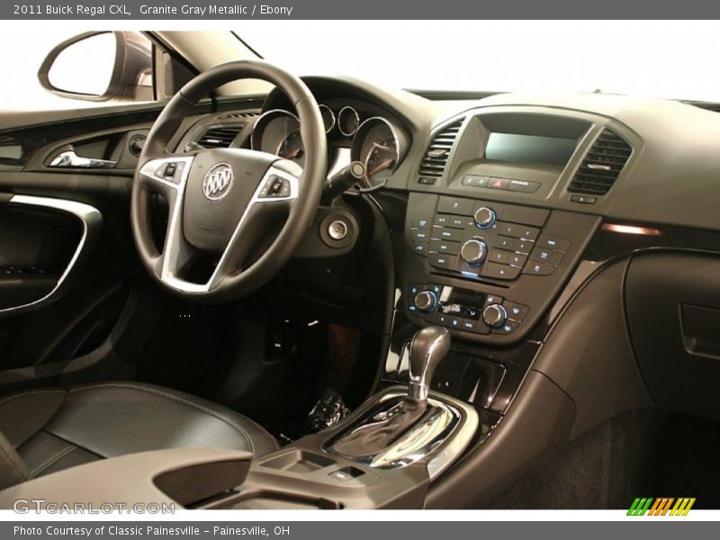 Granite Gray Metallic / Ebony 2011 Buick Regal CXL