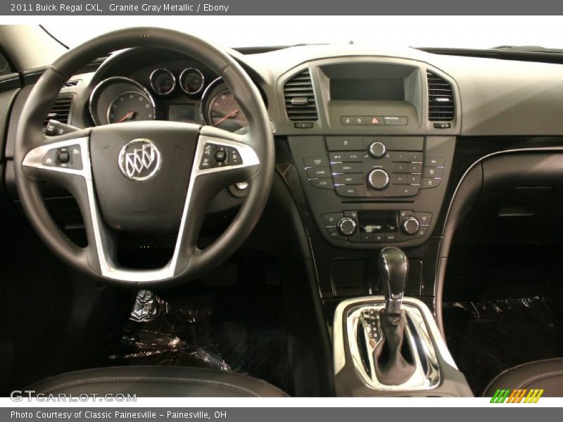 Granite Gray Metallic / Ebony 2011 Buick Regal CXL