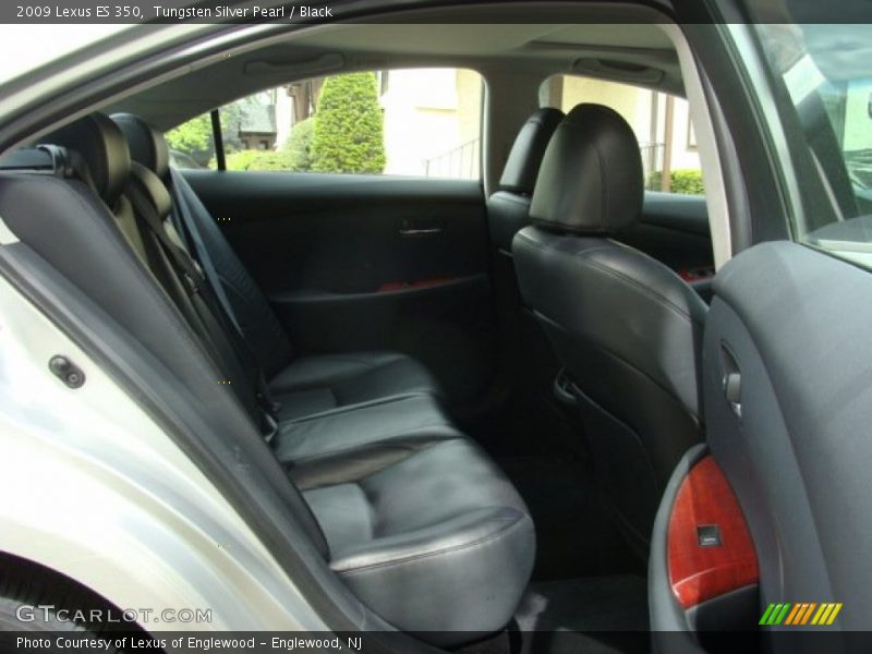 Tungsten Silver Pearl / Black 2009 Lexus ES 350