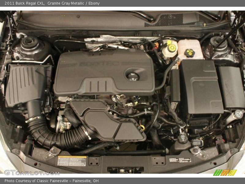 Granite Gray Metallic / Ebony 2011 Buick Regal CXL