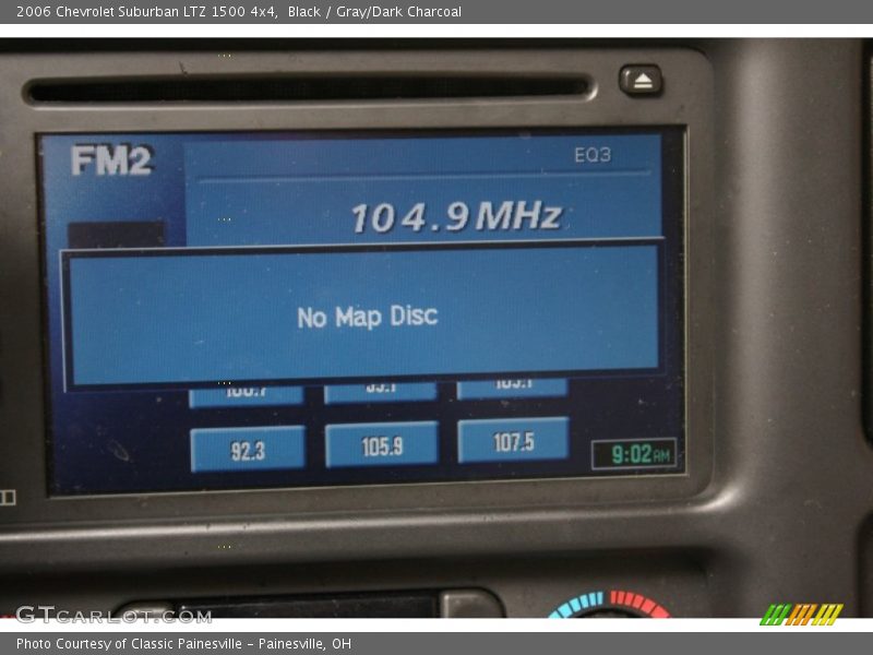 Black / Gray/Dark Charcoal 2006 Chevrolet Suburban LTZ 1500 4x4