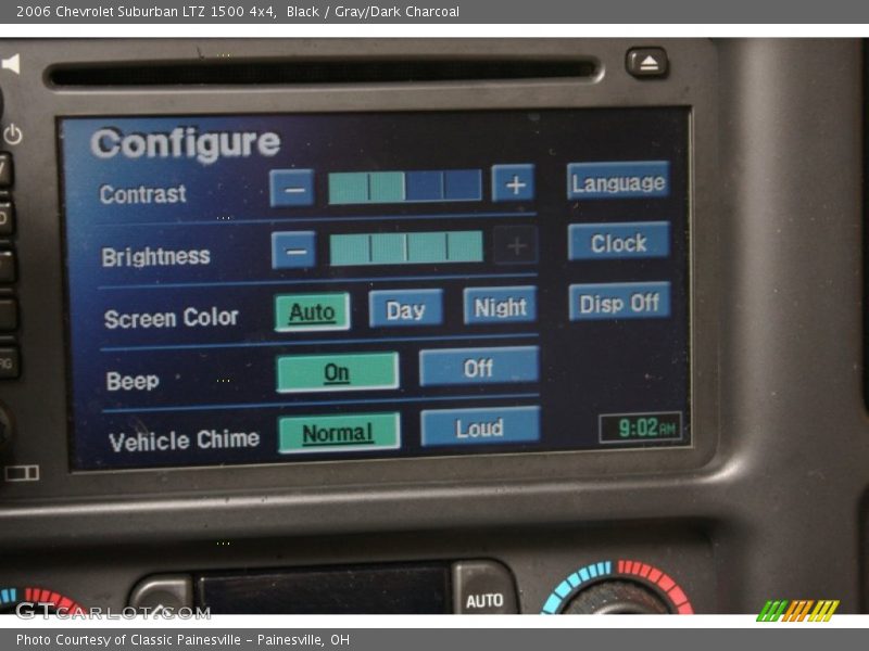 Black / Gray/Dark Charcoal 2006 Chevrolet Suburban LTZ 1500 4x4