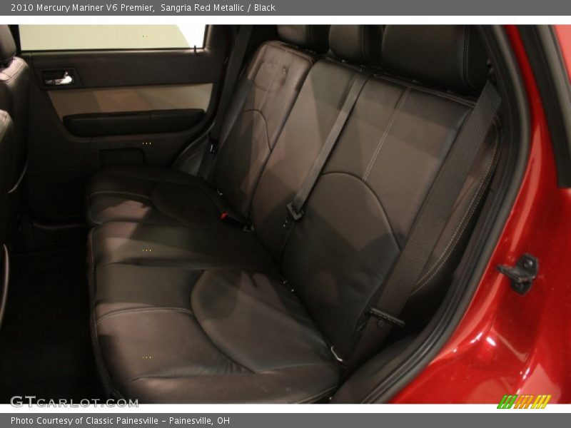 Sangria Red Metallic / Black 2010 Mercury Mariner V6 Premier