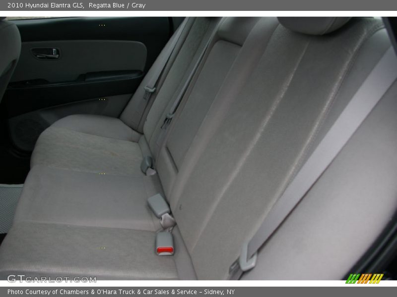 Regatta Blue / Gray 2010 Hyundai Elantra GLS