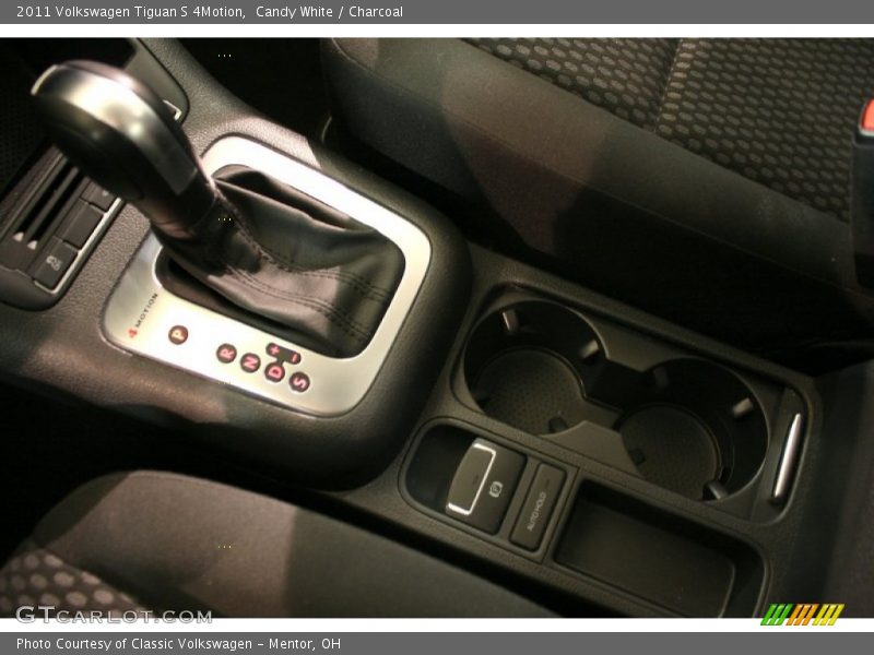 Candy White / Charcoal 2011 Volkswagen Tiguan S 4Motion
