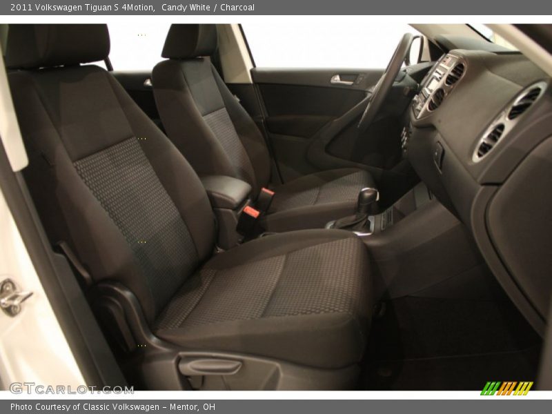Candy White / Charcoal 2011 Volkswagen Tiguan S 4Motion