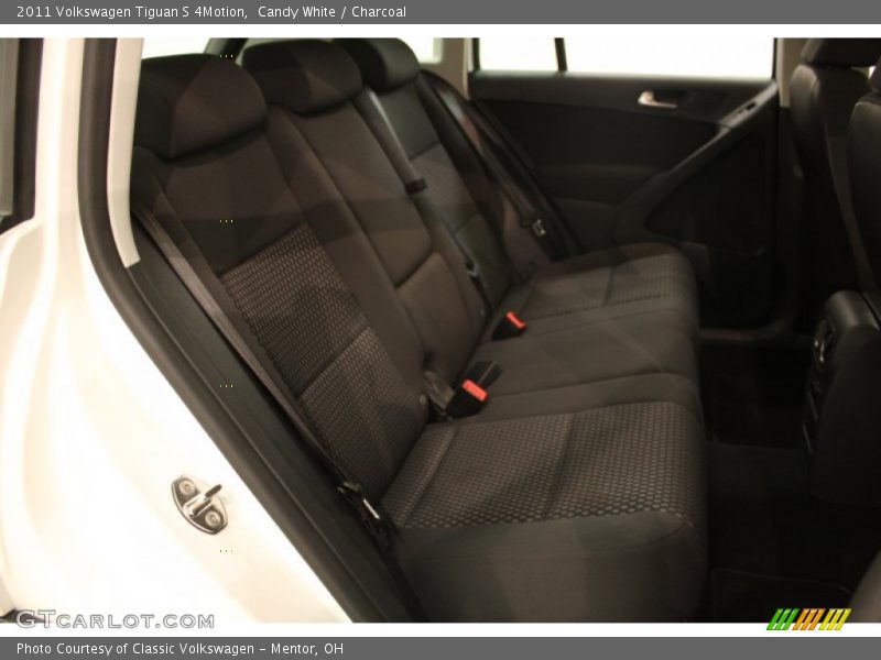 Candy White / Charcoal 2011 Volkswagen Tiguan S 4Motion