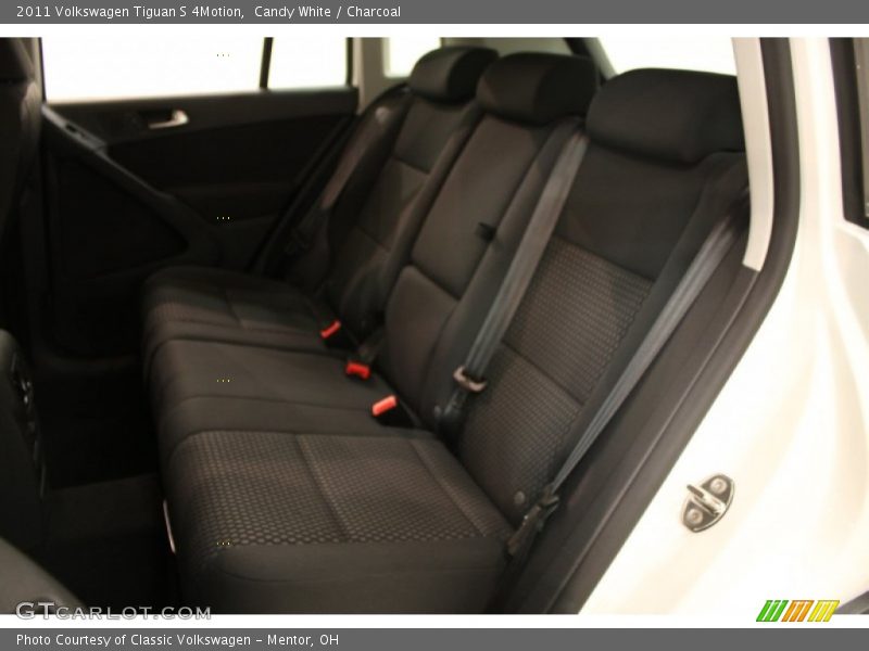 Candy White / Charcoal 2011 Volkswagen Tiguan S 4Motion