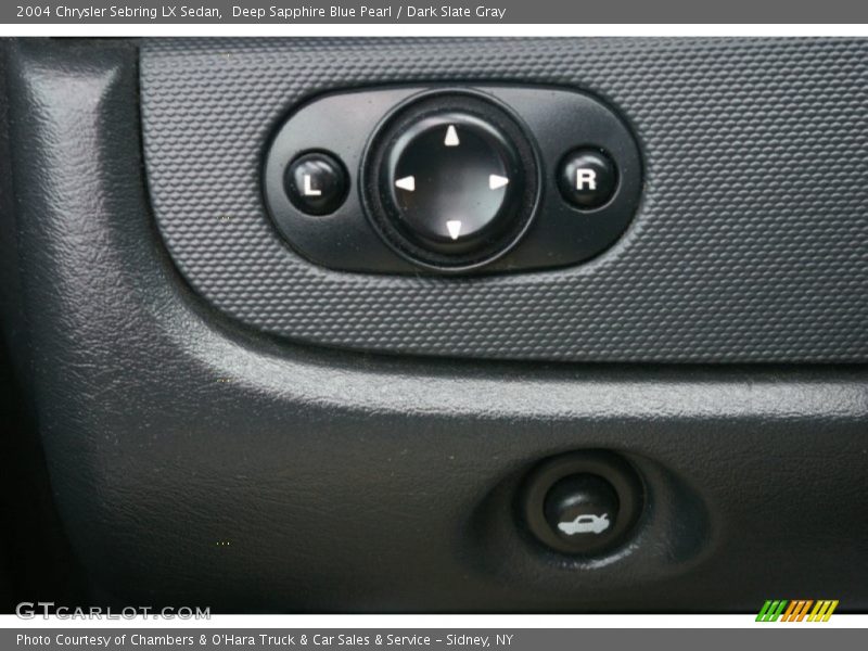 Deep Sapphire Blue Pearl / Dark Slate Gray 2004 Chrysler Sebring LX Sedan