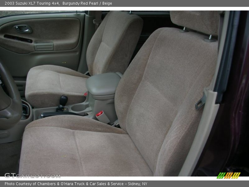 Burgundy Red Pearl / Beige 2003 Suzuki XL7 Touring 4x4