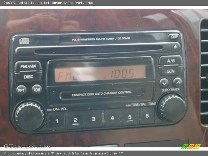 Burgundy Red Pearl / Beige 2003 Suzuki XL7 Touring 4x4