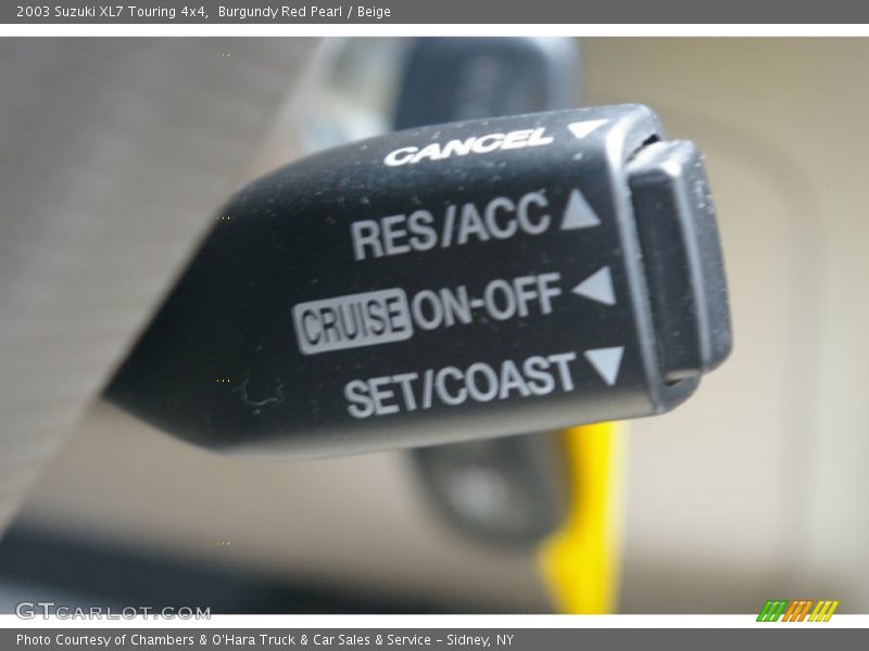 Burgundy Red Pearl / Beige 2003 Suzuki XL7 Touring 4x4