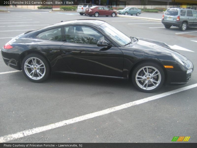 Black / Black 2011 Porsche 911 Carrera Coupe