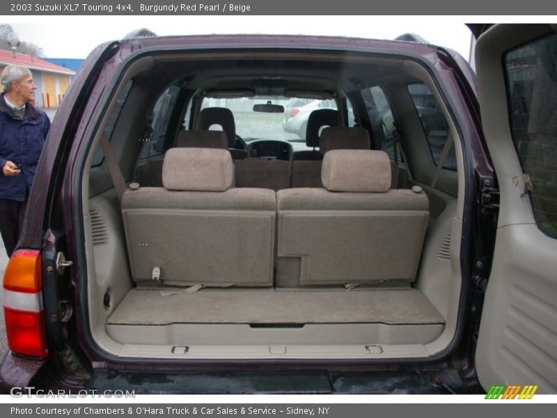 Burgundy Red Pearl / Beige 2003 Suzuki XL7 Touring 4x4