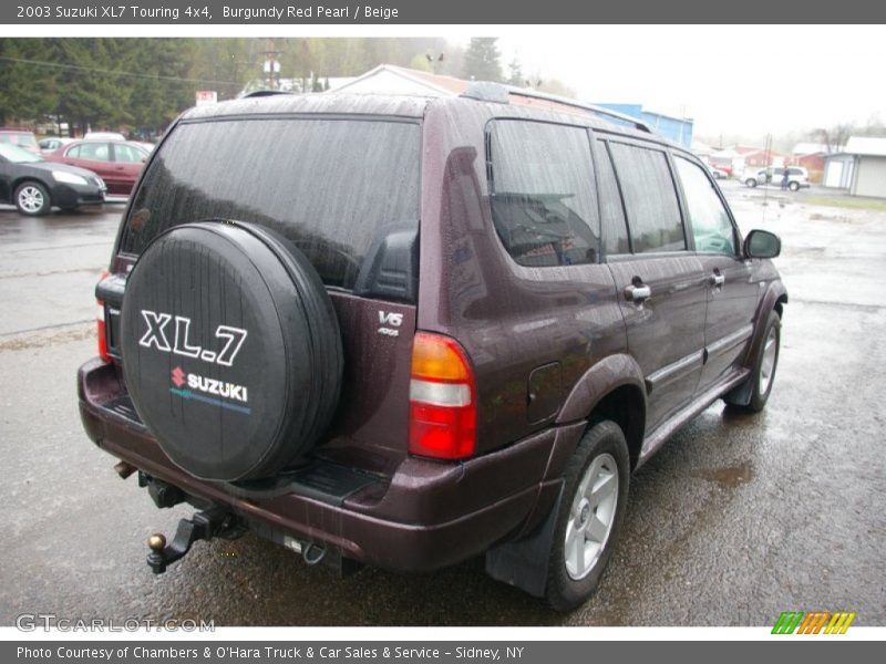 Burgundy Red Pearl / Beige 2003 Suzuki XL7 Touring 4x4