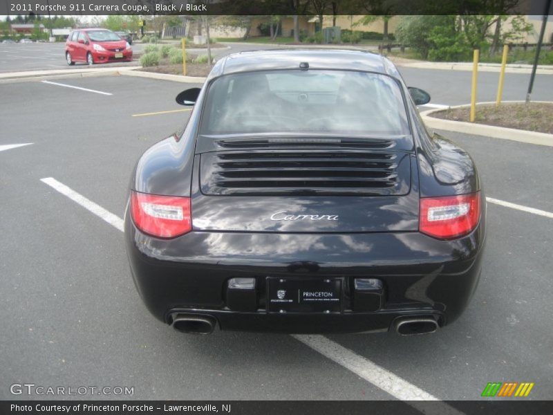 Black / Black 2011 Porsche 911 Carrera Coupe