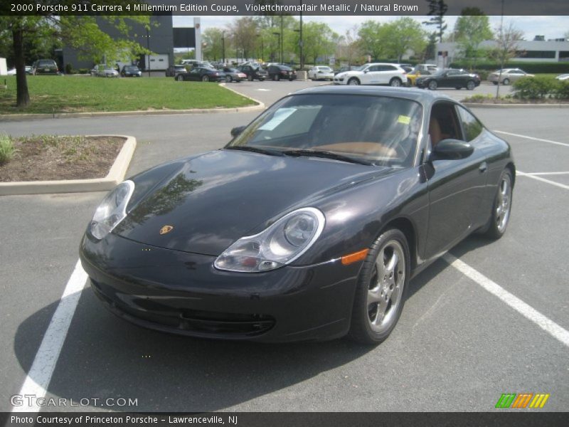 Front 3/4 View of 2000 911 Carrera 4 Millennium Edition Coupe