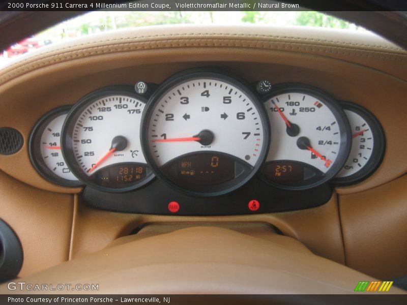  2000 911 Carrera 4 Millennium Edition Coupe Carrera 4 Millennium Edition Coupe Gauges