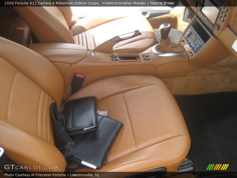  2000 911 Carrera 4 Millennium Edition Coupe Natural Brown Interior