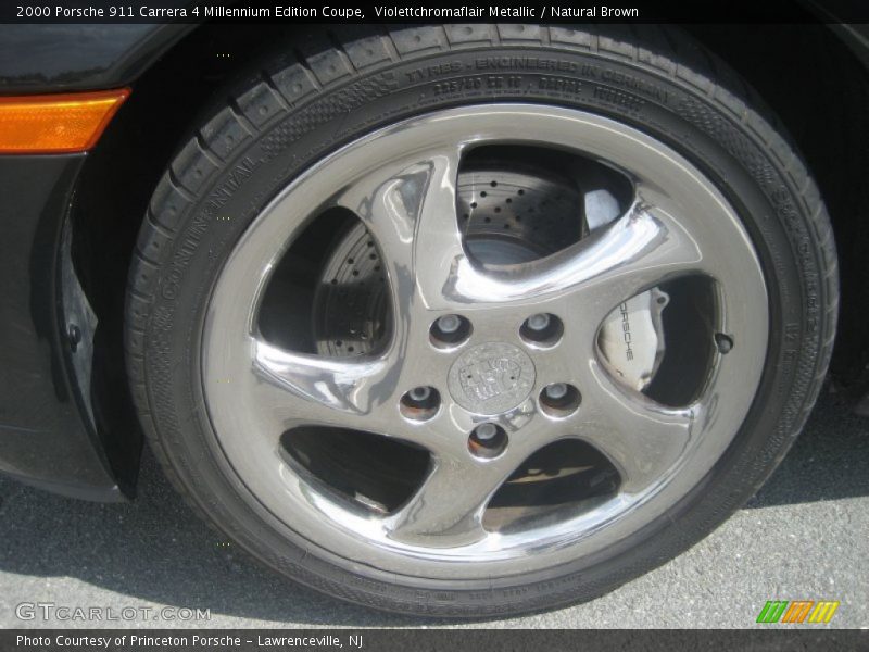  2000 911 Carrera 4 Millennium Edition Coupe Wheel