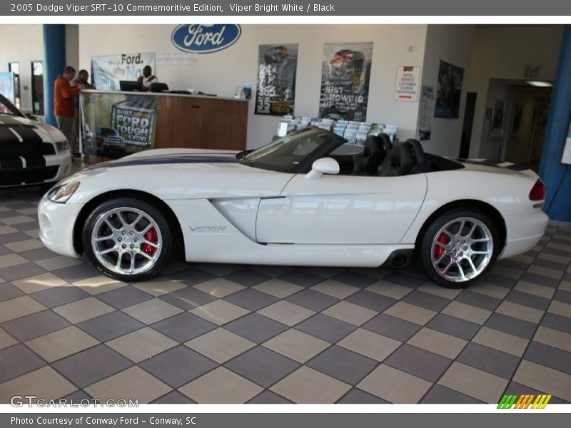Viper Bright White / Black 2005 Dodge Viper SRT-10 Commemoritive Edition