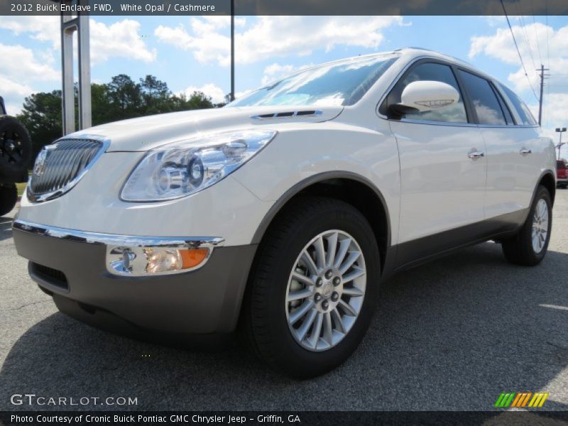 White Opal / Cashmere 2012 Buick Enclave FWD