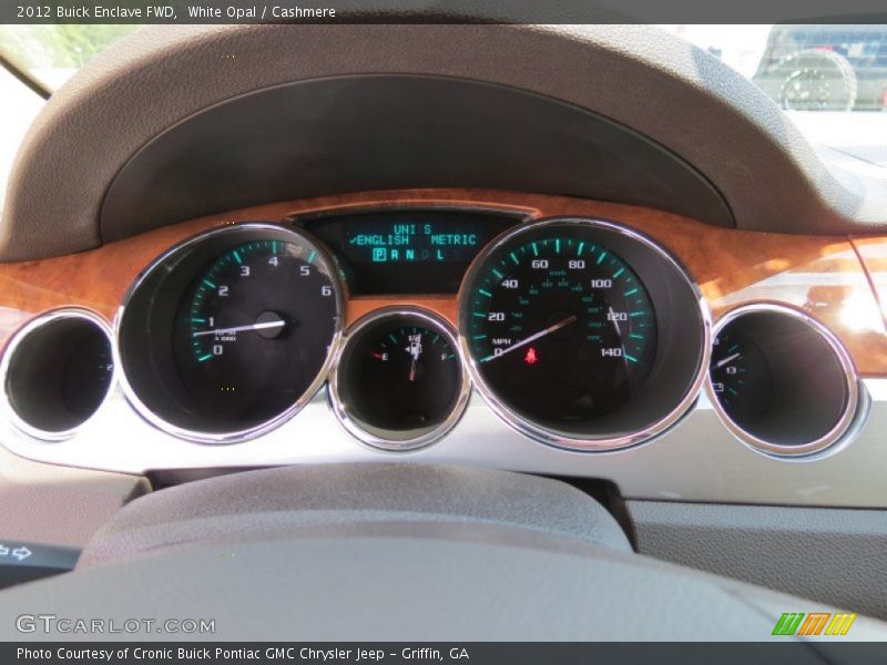 White Opal / Cashmere 2012 Buick Enclave FWD