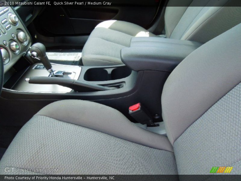 Quick Silver Pearl / Medium Gray 2010 Mitsubishi Galant FE