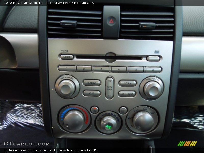 Quick Silver Pearl / Medium Gray 2010 Mitsubishi Galant FE